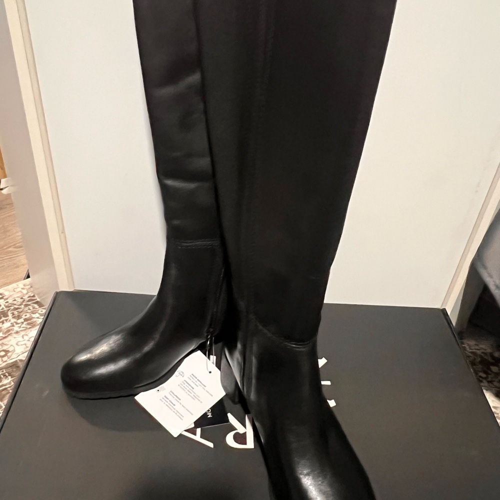 Naturalizer Black Over the Knee Boots